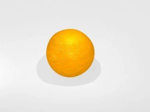 апельсин 3D Модель