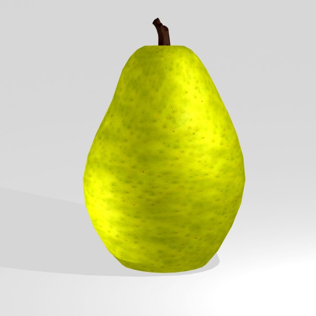 pear 3D Model .c4d .max .obj .3ds .fbx .stl .blend 