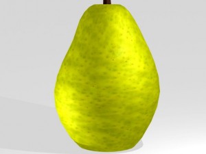 pear 3D Model