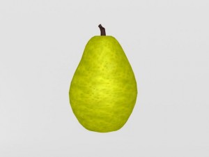 pear 3D Model