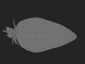 strawberry Modelo 3D