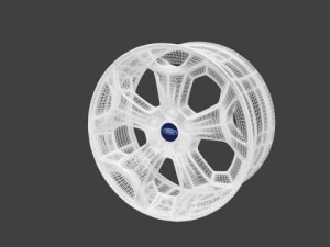 ford wheel 2010 3D Model