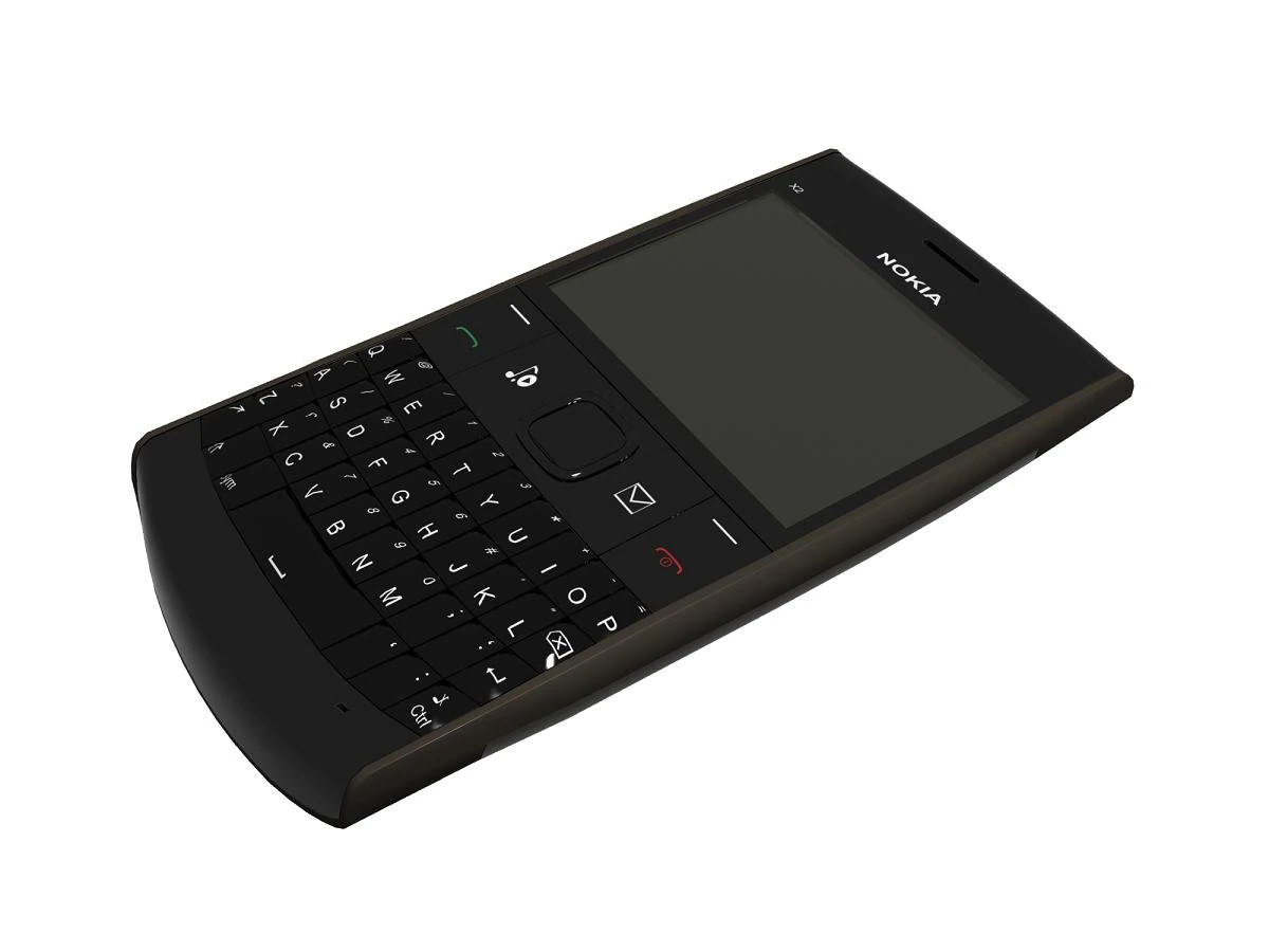 nokia x201 3D Model .c4d .max .obj .3ds .fbx .stl .blend 