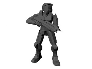 master chief halo 3D Model