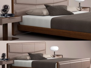 giorgetti pochette beds 3D Model