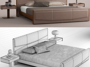 giorgetti pochette beds 3D Model