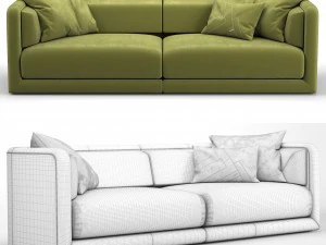 fendi casa conrad maxi sofa 3D Model