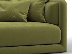 fendi casa conrad maxi sofa Modelo 3D