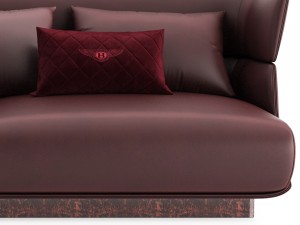 bentley home lanchester sofa 3D Model