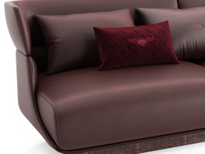 bentley home lanchester sofa 3D Model