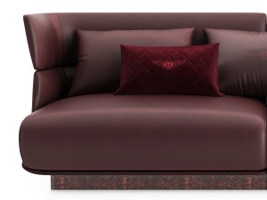 bentley home lanchester sofa 3D Model
