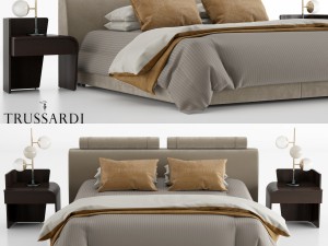 trussardi casa liam beds 3D Model