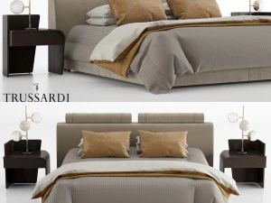 camas trussardi casa liam Modelo 3D