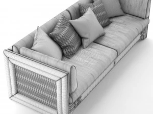 canap&eacute; num&eacute;ro trois turri Modèle 3D