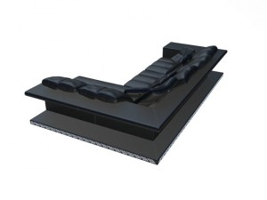 sofa siciliya Model 3D