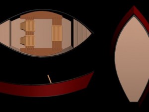 small or medium boat low poly 3D Model