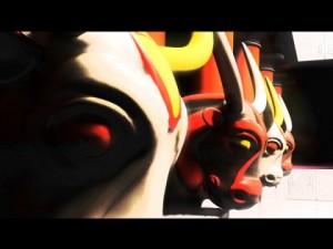 ancient bull statue 3D Model