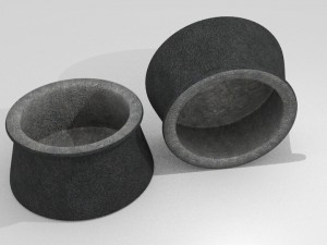 stone cookware stone pot 3D Модель