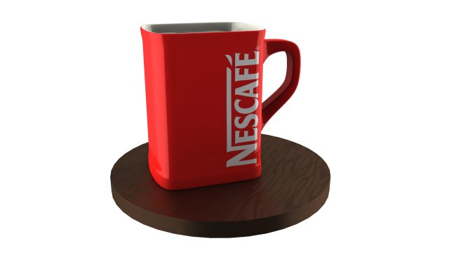 nescafe 3D 모델 .c4d .max .obj .3ds .fbx .stl .blend 