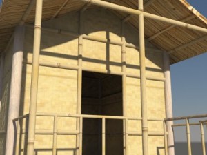hut Modèle 3D