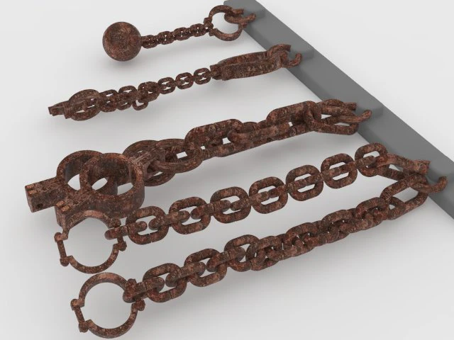 chain of prion 3D Model .c4d .max .obj .3ds .fbx .stl .blend 
