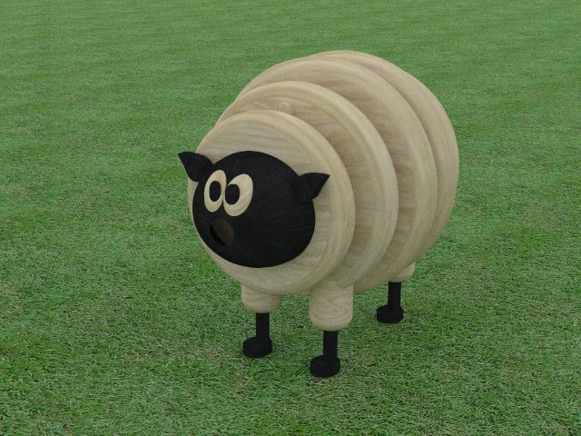 sheep lighting 3D Model .c4d .max .obj .3ds .fbx .stl .blend