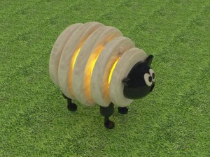 sheep lighting 3D Model