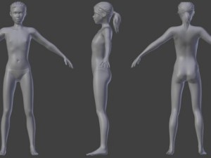 child Modèle 3D