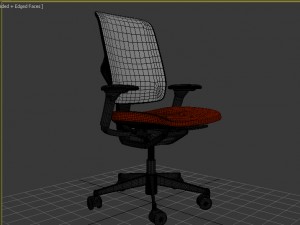 office chair relate 3D Model