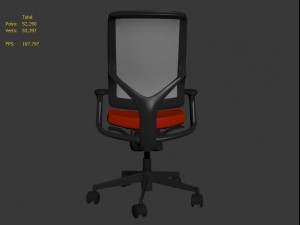 office chair relate 3D Model