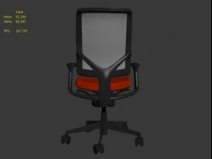 office chair relate 3D Model