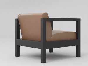 livingroom chair 001 3D Model