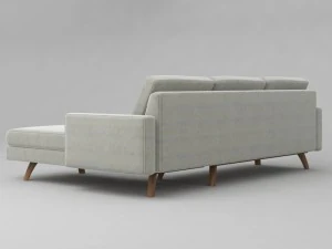 luna corner sofa 3D Model