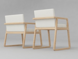 midori armchair 3D Model