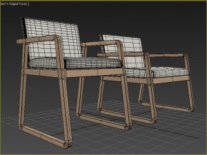 midori armchair 3D Model