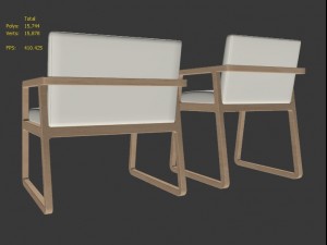midori armchair 3D Model