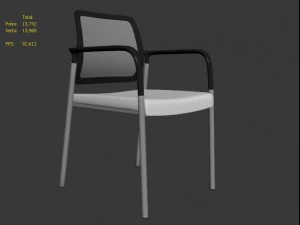 side chair relate 3D Model