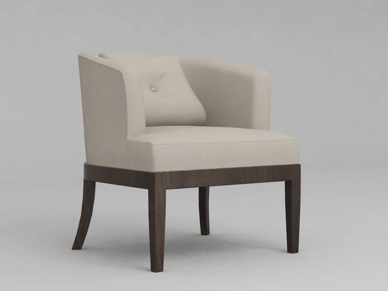 braxton dresden chair 3D Model .c4d .max .obj .3ds .fbx .stl .blend