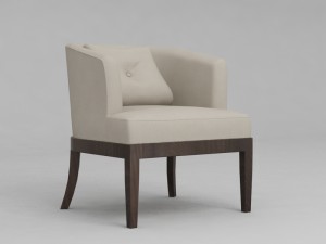 braxton dresden chair Model 3D