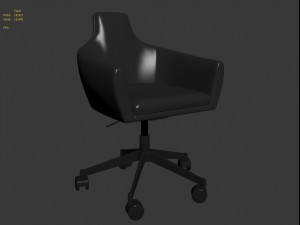 office chair palomino Modelo 3D