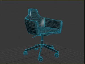 office chair palomino Modelo 3D