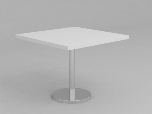 zenith table square Modelo 3D .c4d .max .obj .3ds .fbx .stl .blend 