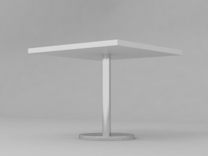 zenith table square Modelo 3D