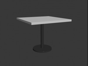 zenith table square Modelo 3D