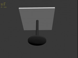 zenith table square Modelo 3D