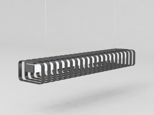 dark spine hanging lamp 3D Modell