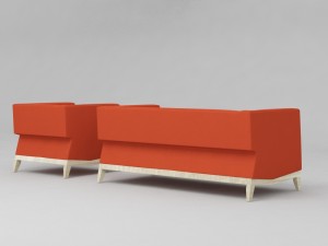 sofa inka billiani 3D Model