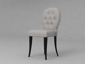 georges 30097 dining chair by opera contemporary Modelo 3D