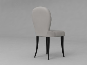 georges 30097 dining chair by opera contemporary Modelo 3D