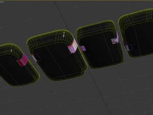 sushis &agrave; emporter Modèle 3D